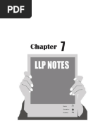 LLP Notes