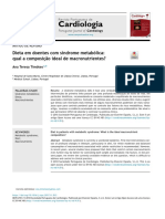 Dieta em Doentes Com Síndrome Metabólica