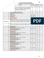 PHE-LCIS-1 Statement Showing Comparative Data for Drinking Water Supply Schemes