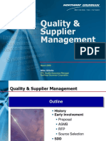 Quality & Supplier Management: Mike Gillette