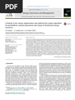 A Hybrid of Ant Colony Optimization and Artificial Bee Colony Algorithm
