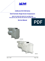 McQuay HallScrew HS-3100 Series Compressor Service Manual