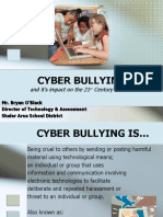 Cyber Bullying: and It's Impact On The 21 Century School