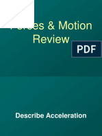 Forces & Motion Review