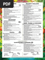 Cava menu 2024