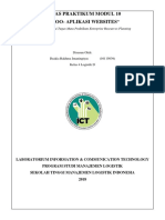 ERP - 2015 - 4 Logistik D - Dzakia Rakhma Imaningtyas - 16115039 - Tugas Praktikum 10