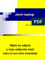 Javni Nastup PDF