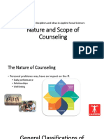Nature and Scope of Counseling