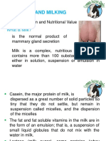Lactation and Milking: Milk Composition and Nutritional Value