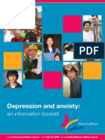Depression and Anxiety An Information Booklet