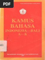 Kamus Bahasa Indonesia - Melay Riau 464h | PDF