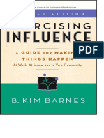 Exercising Influence - A Guide for Making Things Happen