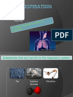 Harmful Substances Respiratory System