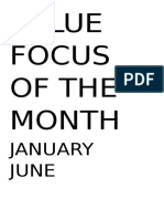 VALUE FOCUS OF THE MONTH.docx
