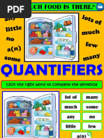 Quantifiers Food Game Fun Activities Games Games Grammar Drills 89148