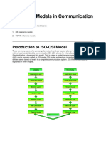 Reference Models in Communication Network