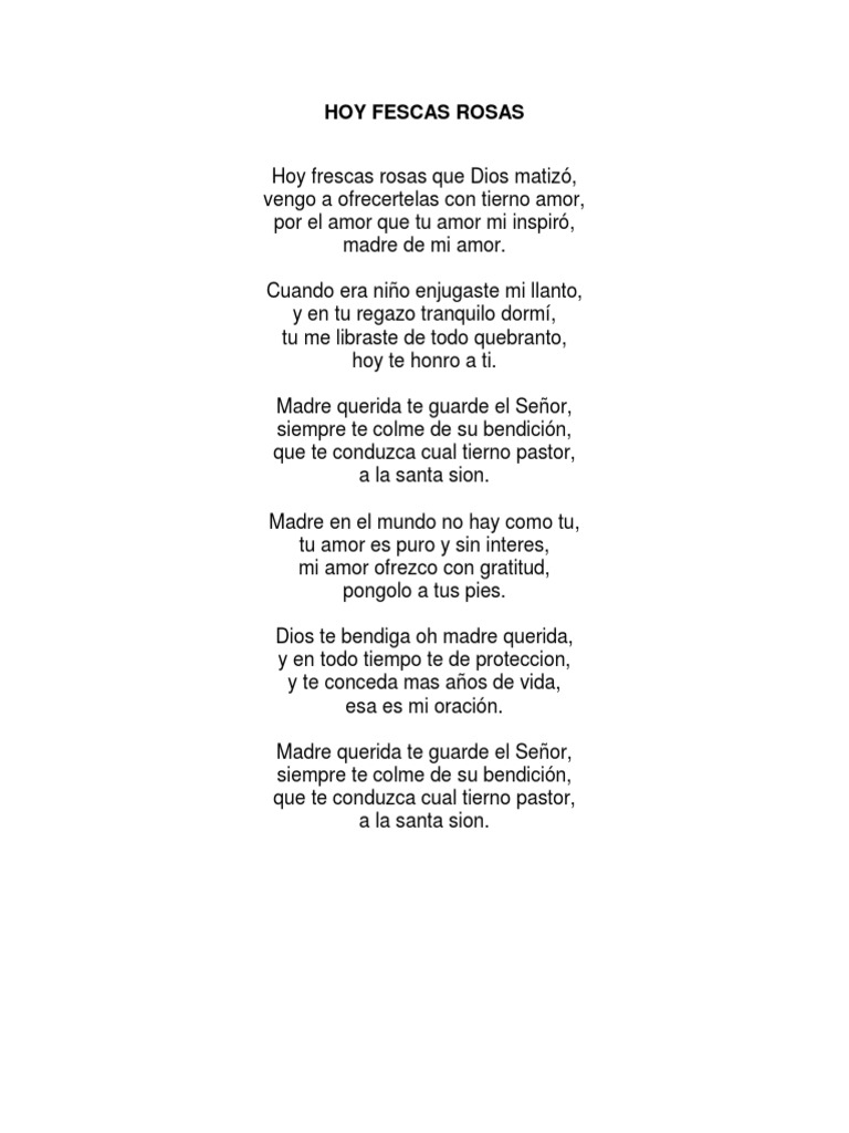 Mama Canciones Pdf Bendicion Cristo Titulo