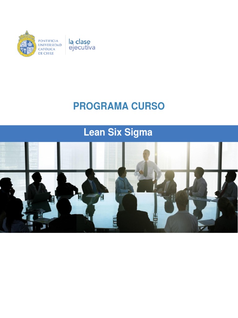 Curso de Lean Six Sigma: Mejora de Procesos | PDF | Six Sigma | Mac OS