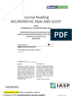 Neuropathic Pain and Sleep