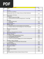 RWA Budget Template | PDF | Hydraulic Engineering | Water Supply