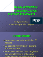 Kelainan Genetik Kromosomal Dan Cacat Bawaan