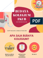 Budaya Kolegium Fkub 2018