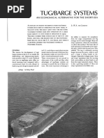 Design Notes On Articulated Tug-Barge Connections PDF | PDF ...
