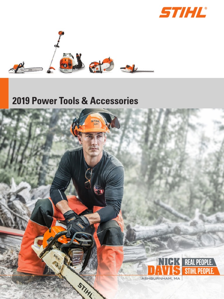 STIHL Product Catalog, PDF, Lawn Mower