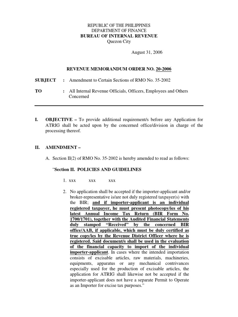 Republic of The Philippines Department of Finance | PDF | Internal ...