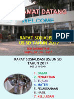 Sosialisasi Us Dan Un SD Tahun 2015