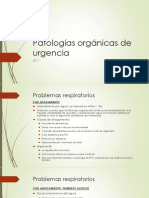 7patologías Orgánicas de Urgencia