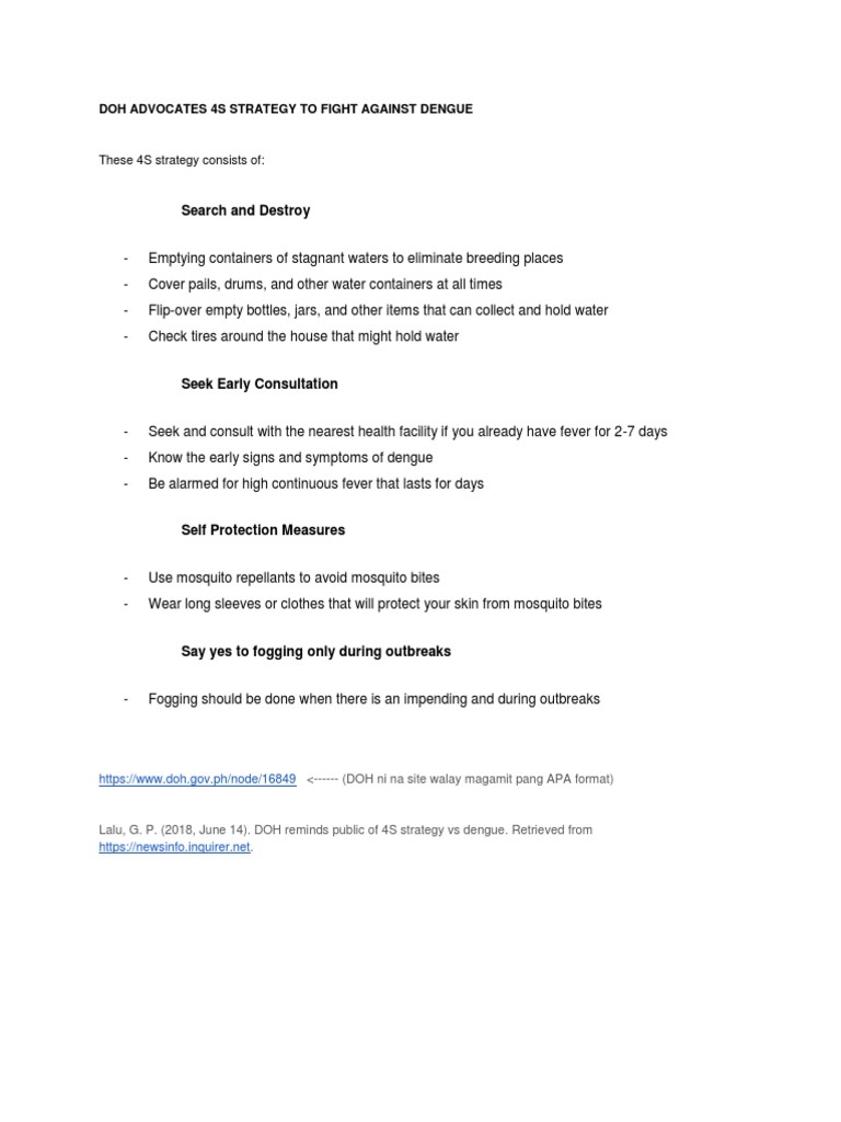Search and Destroy: These 4S Strategy Consists of | PDF | Animal ...