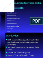 Project On Airline Reservation System