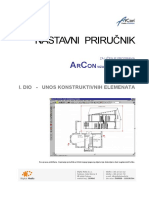 Tutorial 1 ArCon Konstrukcijski Prikaz