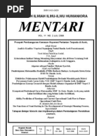 Download Mentari Vol 11 No 2 Juli 2008 by Universitas Muhammadiyah Aceh SN42095773 doc pdf