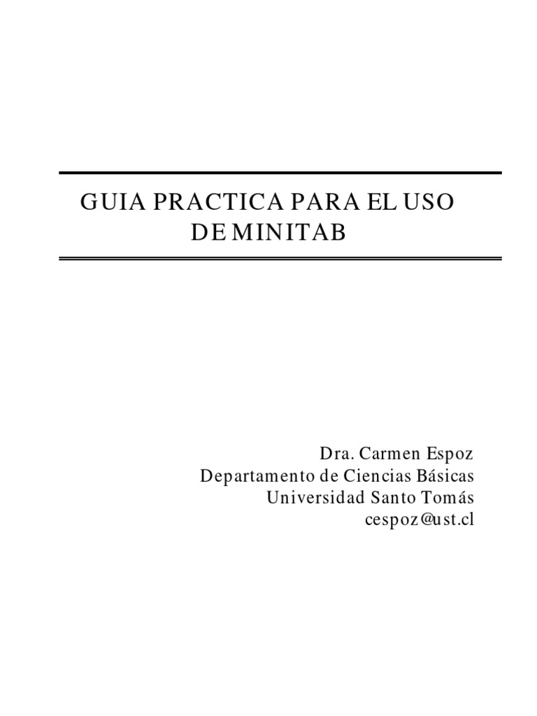 Manual Minitab Pdf Ventana Informática Point And Click