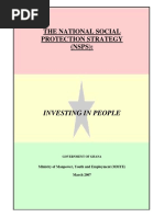 National Social Protection Strategy Ghana