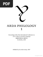 Arda Philology 1