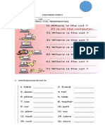 Exam English Course II Fill-in