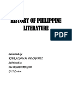 History of Philippine Literature