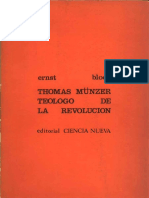 Bloch E – Thomas Muntzer Teologo de La Revolucion