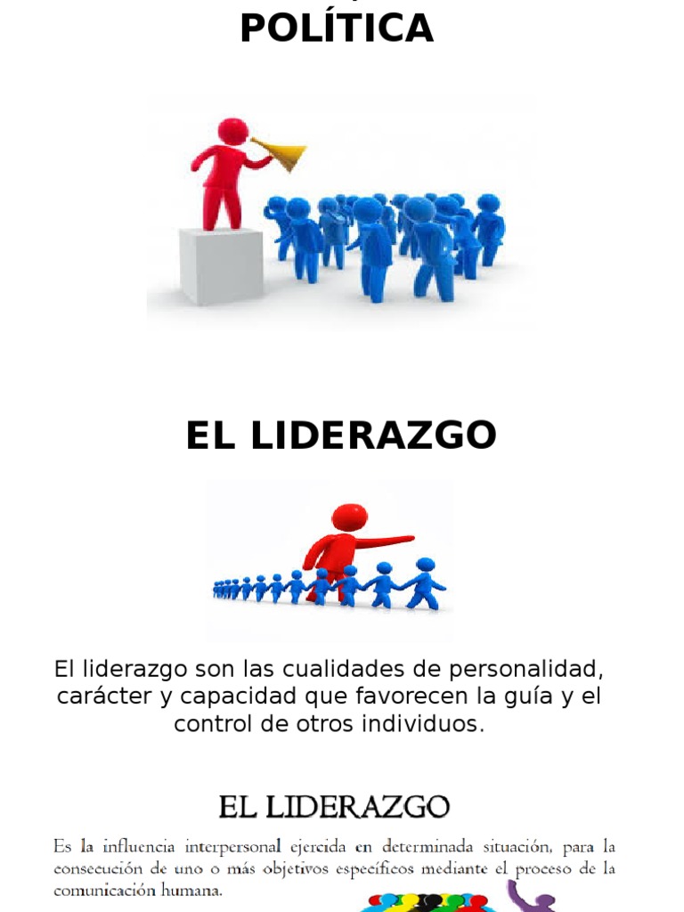 Poder y Tipos de Liderazgo Político | PDF | Liderazgo | Ciencia cognitiva