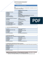 Formulario Del Segundo Concurso de Deportes 2015