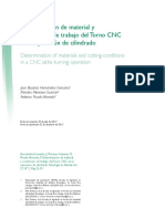 Determinacion Del Material CNC PDF