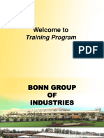 Welcome To: Training Program