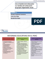 Reformas Educativas Arce, Contreras, Oria MAE EDU Gestión