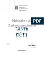 Métodos de Entrenamiento PDF