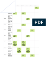 Horario