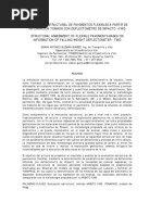 Evaluación Estructural de Pavimentos Flexibles A Partir de Información Tomada Con Deflectómetro de Impacto - FWD