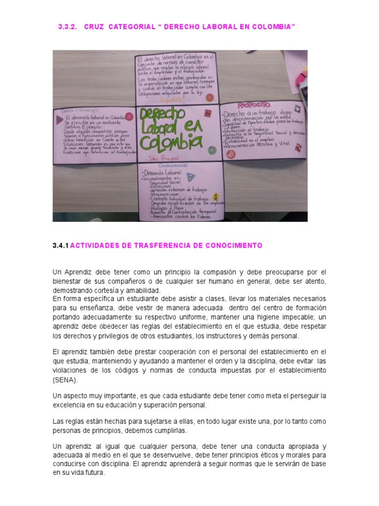 Cruz Categorial Y Descripcion De Principios Eticos Y Morales Pdf Disciplinas Justicia